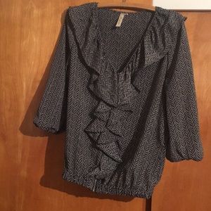 Ruffle blouse